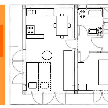 Orange 2+2 Apartmán